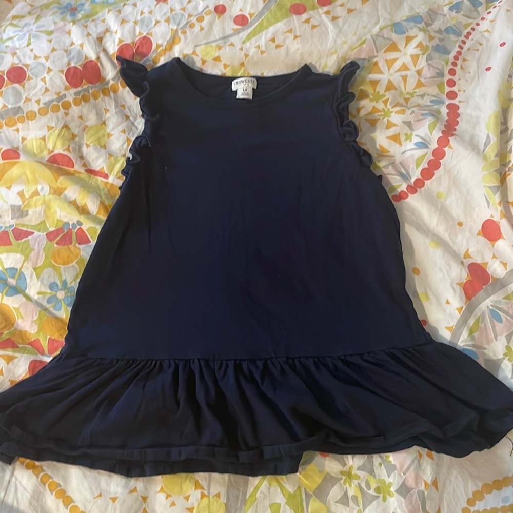 Jcrew girls size 10 ruffle tank top